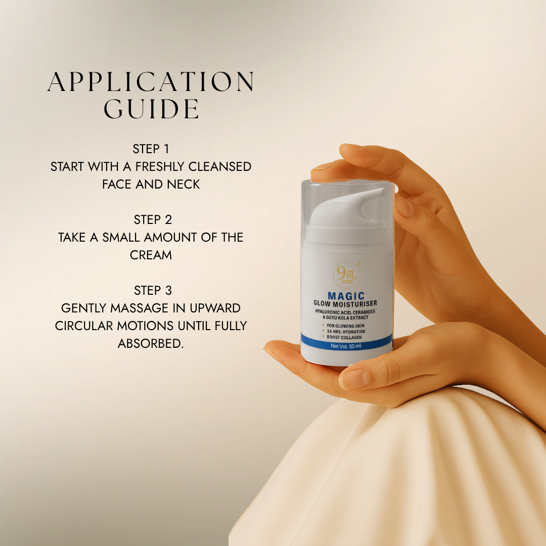 9M MAGIC GLOW MOISTURISER 50ml